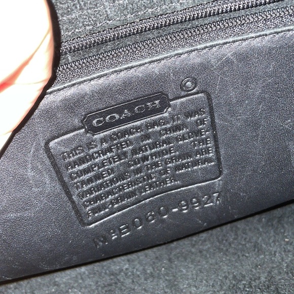 Vintage coach Willis bag (with detachable crossbody strap) - Picture 10 of 15